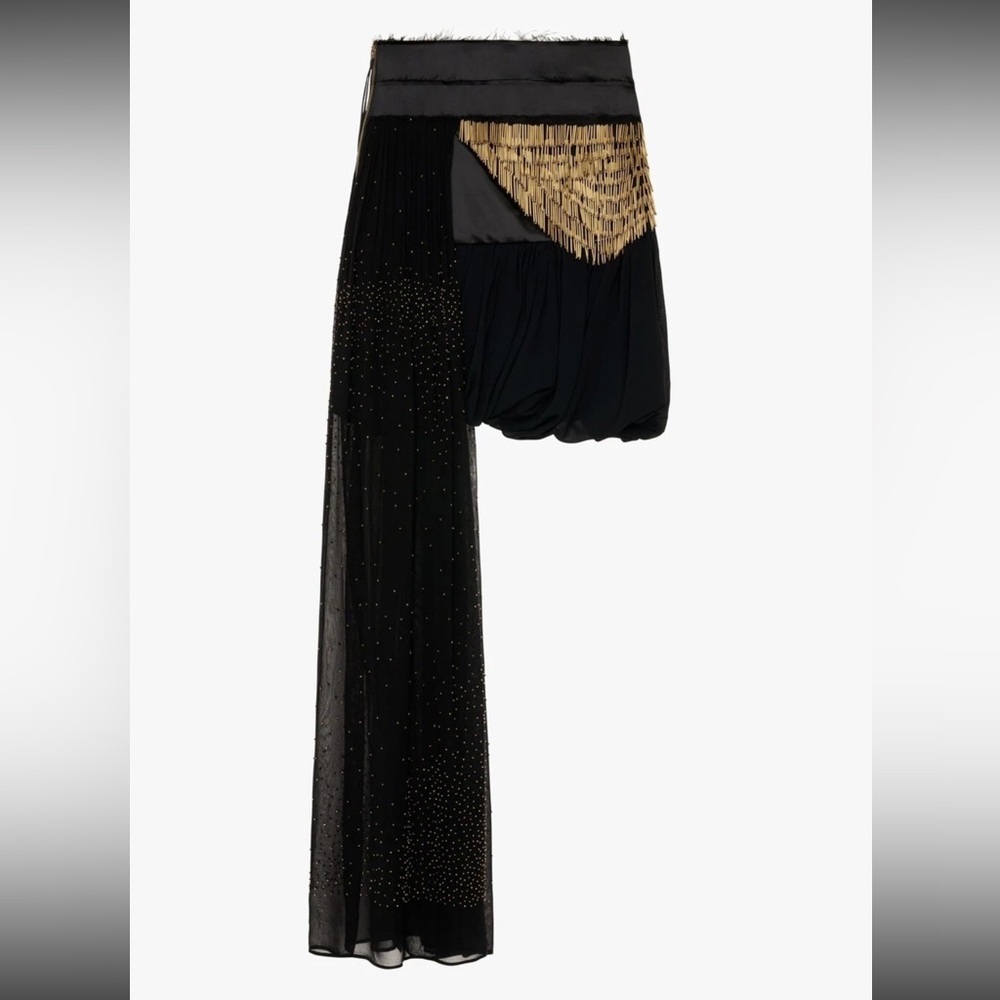 Scarf  Mini  Skirt  NWT Zara Limited Edition Size Large